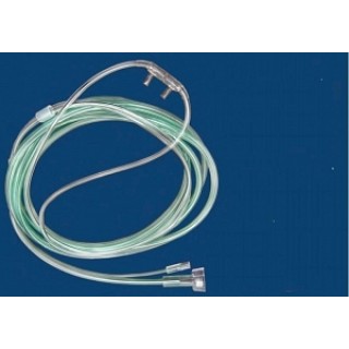 Westmed 0538 Adult CO₂/O₂ Nasal Cannula with Male Luer – 10 ft