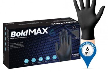 Aurellia BoldMAX M Nitrile Powder-Free Examination Gloves – 1000 per Case
