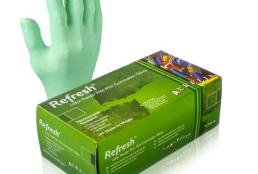 Aurellia Refresh M Nitrile Powder-Free Examination Gloves – 1000 per Case