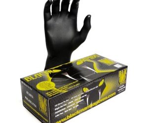 Black Mamba BLK150 7 mil Nitrile Disposable Gloves – XXX-Large, 100 per Box