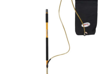 3M Easy Shine Applicator Kit – Reliable and Efficient Floor Finishing Tool, 18" Pad, 43-63" Adjustable Handle, Gold/Black