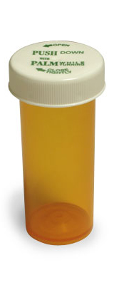 Ovals and Vials 08496-0821-41 ColorSafe 8 dram Amber Vial with Child Resistant Cap CRC Ovals and Vials 08496-0821-41 ColorSafe 8 dram Amber Vial with Child Resistant Cap CRC