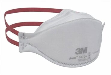 3M Aura Health Care Particulate Respirator Mask – Comfortable and Reliable N95 Protection, Bulk, 440 per Case