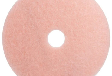 3M Floor Pad 20 Inch – Durable and Effective Eraser Burnishing, Model 3600 (Pink)