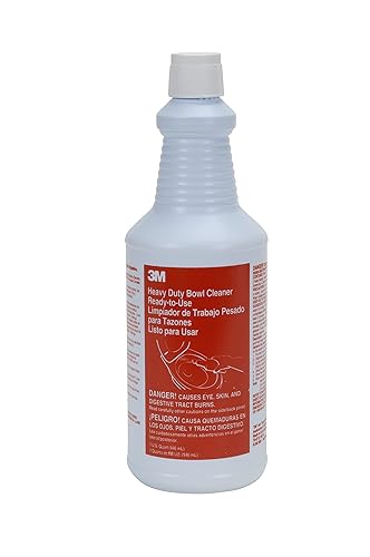 3M Heavy-Duty Bowl Cleaner – Powerful and Fast-Cleaning Liquid, 1 Quart Bottle
