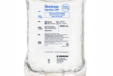 B. Braun S8705 70% Dextrose Injection USP 2000 mL TITAN XL Container