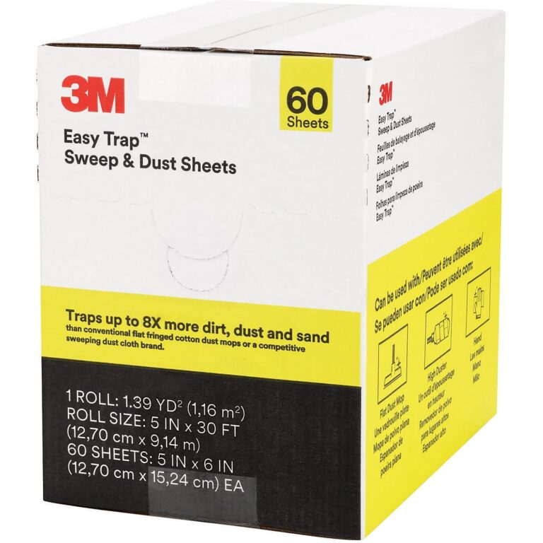 3M Easy Trap Duster – Reliable and Effective Dusting Sheets, Pack of 60