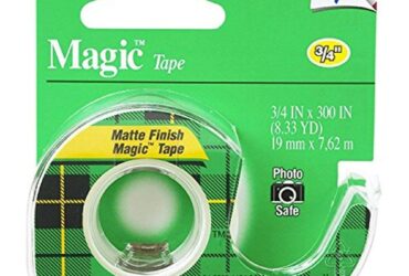 3M Scotch Magic Tape in Handheld Dispenser – Reliable and Smooth-Tearing
