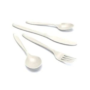 STRONG Spork - White Mid Weight - Polypropylene 25060 1000/case bulk STRONG Knife - White Mid Weight - Polypropylene 25040 1000/case bulk