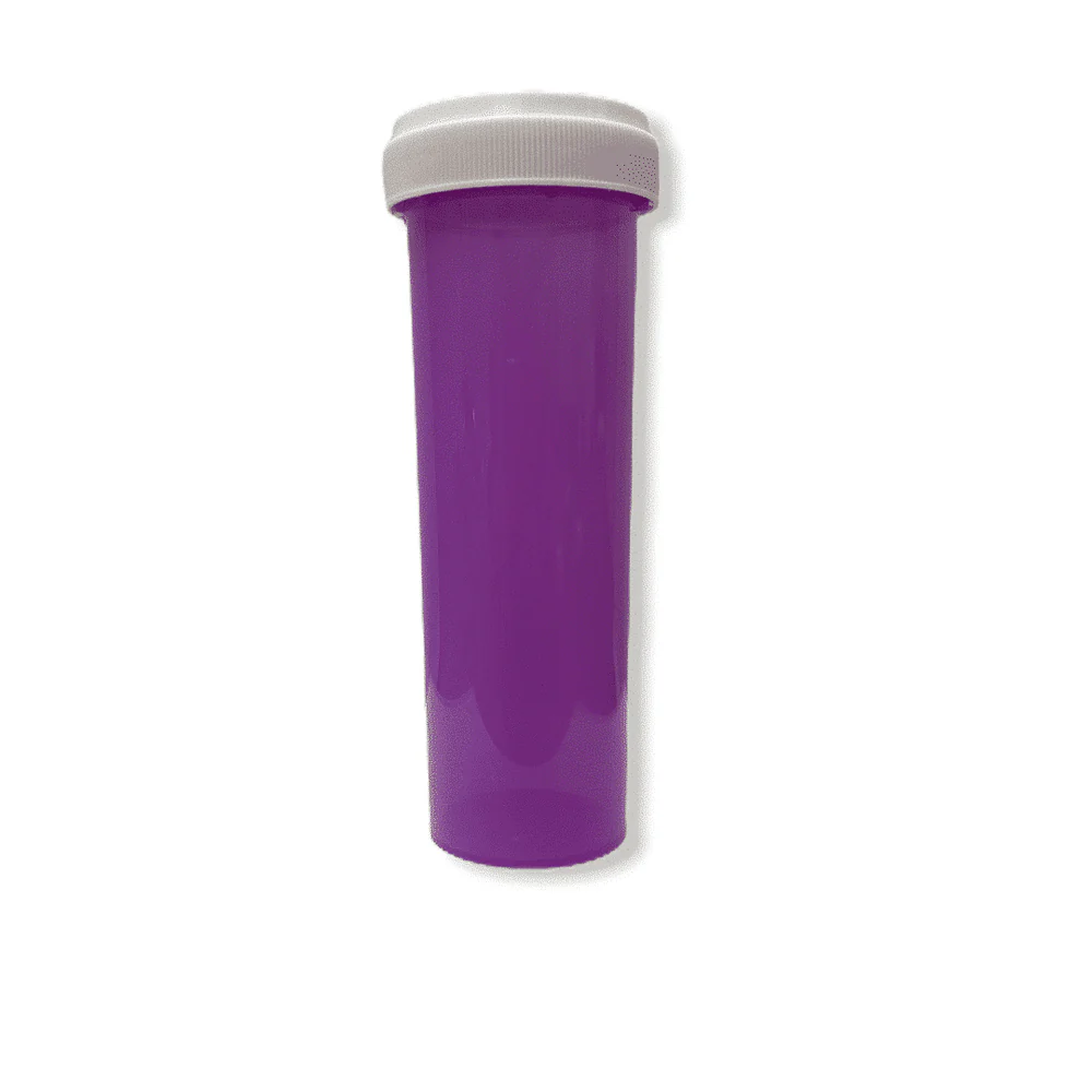 Ovals and Vials 08496-6004-11 ColorSafe 60 dram Violet Vial with Reversible Cap RC Ovals and Vials 08496-6004-11 ColorSafe 60 dram Violet Vial with Reversible Cap RC