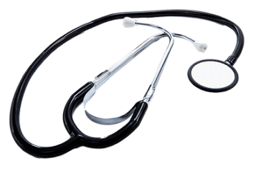 ASP STT101 STETHOSCOPE SINGLE HEAD BLACK DISPOSABLE 100/CS