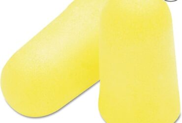 3M E-A-R TaperFit Uncorded Earplugs – Comfortable and Secure Fit, 2 Regular Pairs, Yellow