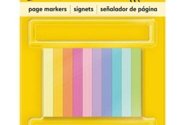 3M Post-it Page Flag Markers – Reliable and Brightly Colored, Assorted Brights