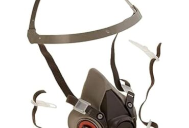 3M Half Facepiece Reusable Respirator – Reliable and Comfortable, Black/Gray, Medium