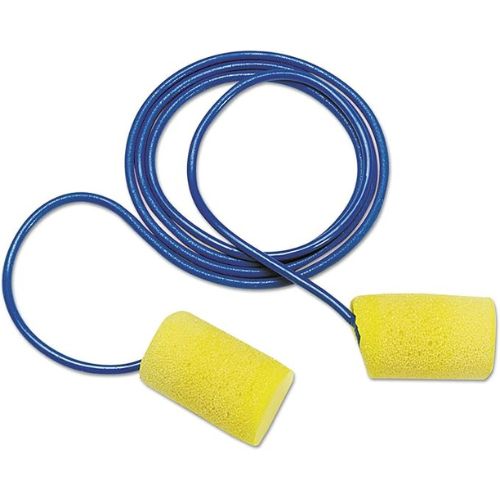Untitled design (36) 3M E·A·R Classic Corded Earplugs – Reliable and Comfortable Hearing Protection, PVC Foam, Yellow, 200 Pairs