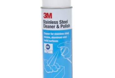 3M Stainless Steel Cleaner and Polish – Reliable and Streak-Free Shine, Lime Scent, Foam, 21 oz Aerosol Can