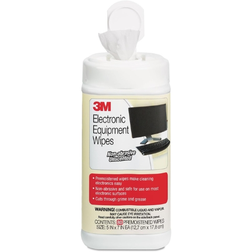 3M Electronic Equipment Cleaning Wipes – Reliable and Streak-Free Screen Care