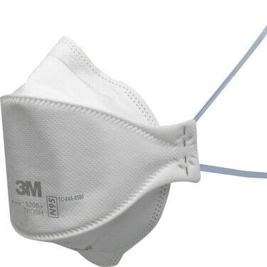 aura-9205plus-sell-sheet-photos 3M Aura Particulate Respirator – Comfortable and Reliable N95 Protection, White, Bulk, 440 per Case