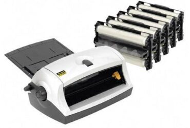 3M Laminator Value Pack – Complete Heat-Free Solution with Machine and 5 Dual Refills, 8.5 in