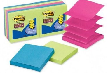 3M Post-it Super Sticky Pop-up Note Refill – Vibrant and Strong-Holding