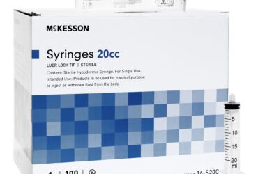 McKesson 16-S20C 20 mL General Purpose Syringe Luer Lock Tip Without Safety Case of 800