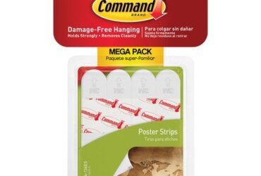 3M Poster Strips – Removable and Damage-Free Hanging