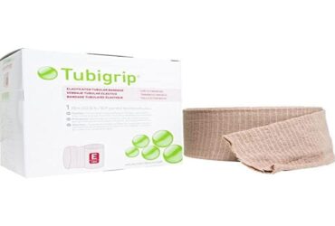 Mölnlycke 1448 Tubigrip Multipurpose Tubular Bandage – Size E, Beige, 3.5 in x 33 ft – 1 per Box