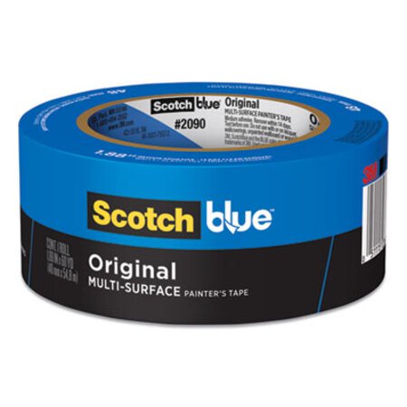 644284 3M ScotchBlue Multi-Surface Safe Release Painter’s Tape – Reliable and Clean Removal, 2 in x 60 yd