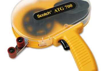 3M Scotch Adhesive Transfer Tape Applicator – Precision and Clean Application, Clear Cover