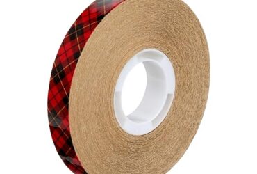3M Scotch Adhesive Transfer Tape – Strong and Invisible Bonding, 1/2 in x 36 yd