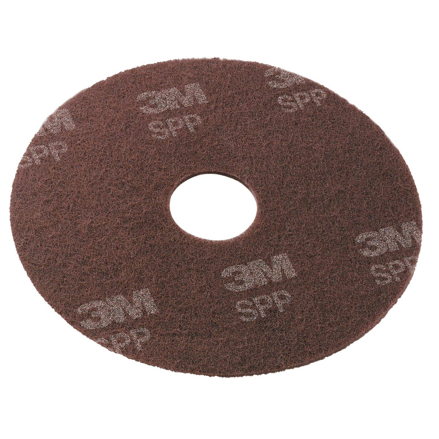 815dnt-LJsL._SL1500_ 3M Scotch-Brite Surface Preparation Pad – Durable and Effective Abrasive, 13 in Diameter, Maroon, 10 per Carton