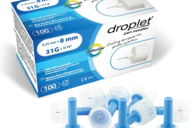 Droplet 8310 Pen Needle 31G x 5 mm – 100 per Box