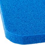 Dermarite 76040514 DermaBlue+ Antimicrobial Foam Wound Dressing 4 in x 5 in – 10 per Box