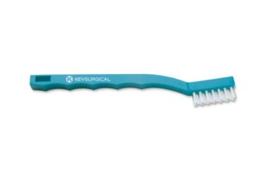 Key Surgical N-2100 Cleaning Brush – Toothbrush Style, Nylon, 7 in – 3 per Pack
