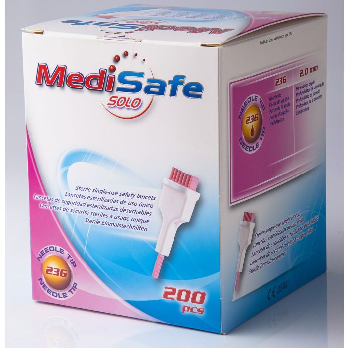 9657 MediSafe Solo 23G 23G 2.0 mm 200