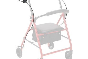 Dynarex RPRL-01HB-Q Rollator Hand Brake System, Silver, 1pr.