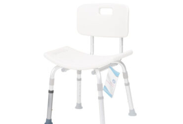Dynarex RPSC-02ETD Shower Chair Extension Leg with Rubber Tip, Blue, 1
