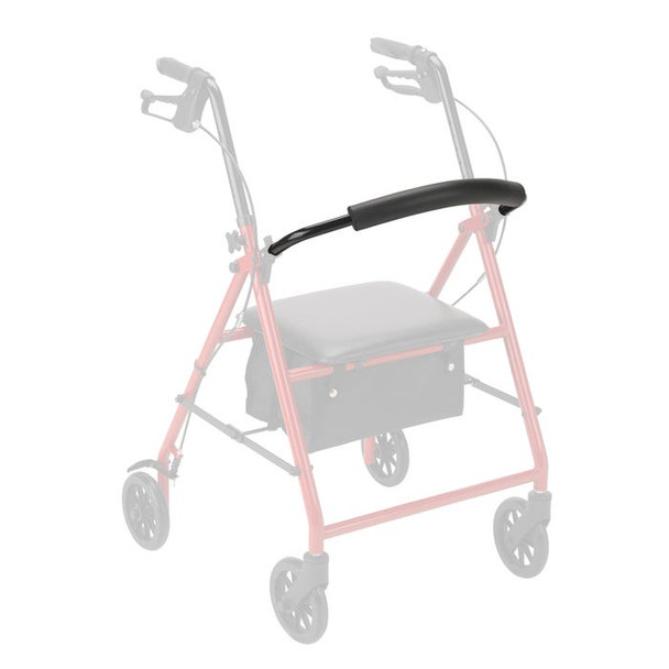 03BF__31264.1735568236-3.jpg Dynarex RPRL-03BF-Q Rollator Backrest with Foam, Black, 1