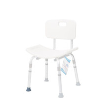 Dynarex RPSC-01VRT-22 Shower Chair Rubber Tips, Gray, 1