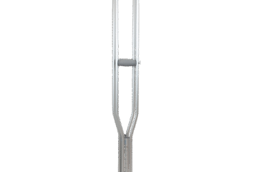 Dynarex 10103 Aluminum Crutches - Tall, 5'10" - 6'6", 1pair/cs