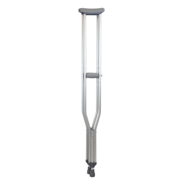 Dynarex 10103 Aluminum Crutches - Tall, 5'10" - 6'6", 1pair/cs
