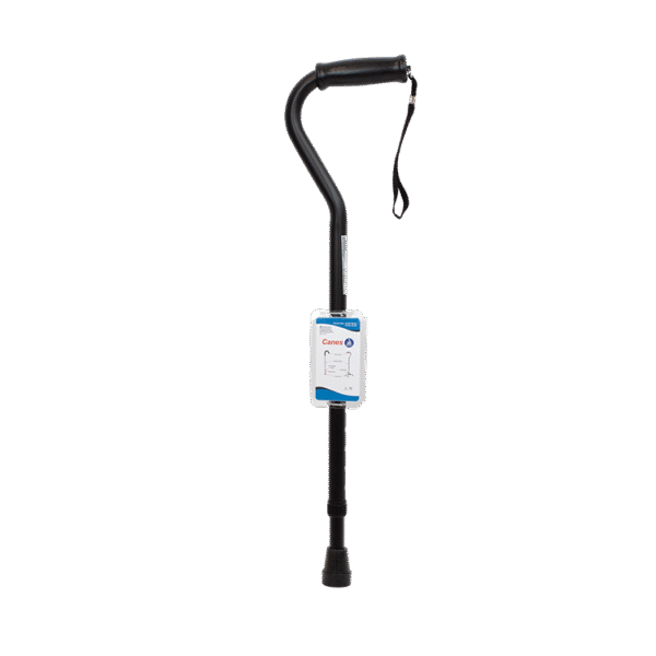 Dynarex 10133 Offset Cane, Adult, black, 1pc/box