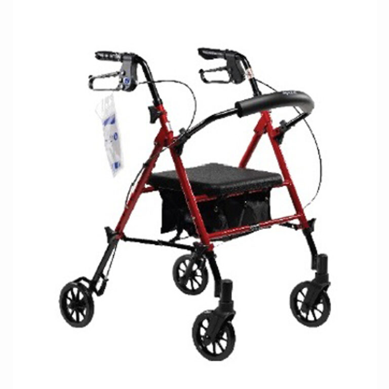 Dynarex RPRL-05C04 10204 Rollator Caster, Black, 1