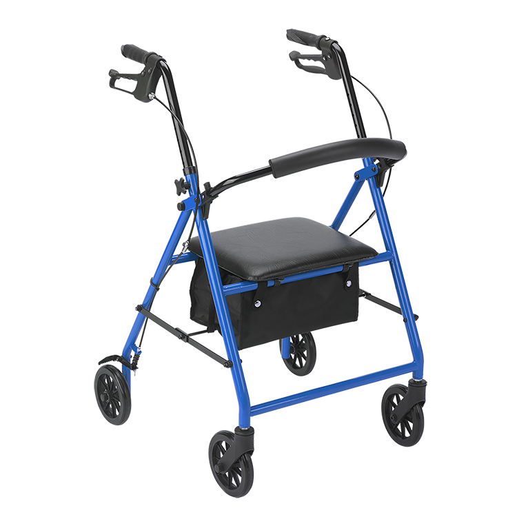 Dynarex 10206 DynaGo Advantage Rollator, Blue, 1pc/cs