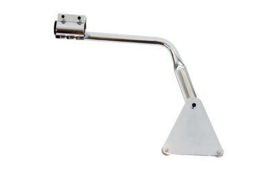 Dynarex RPWC30-15AT 15015 Bariatric Reclining Wheelchair Anti Tippers, 1 Ea., Black