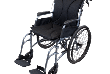 Dynarex 10282 Sleek Motion X-Light Wheelchair, 18", 1pc/cs