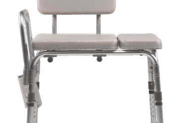 Dynarex 10329 Padded Tub Transfer Bench, Gray, 1pc/bx