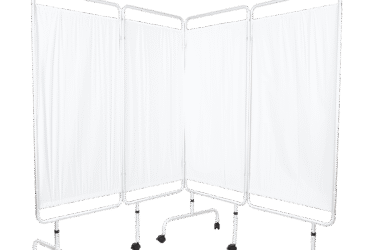 Dynarex 10506 Hospital Privacy Screen, 4 panels, 1/cs