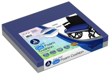 Dynarex 10631-5 Ever-Soft Gel Foam Cushion, 18" x 16" x 3", 1pc/bx,5bx/cs