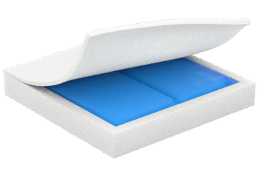 Dynarex 10634-5 Ever-Soft Gel Foam Cushion, 20" x 18" x 3", 1pc/bx,5bx/cs